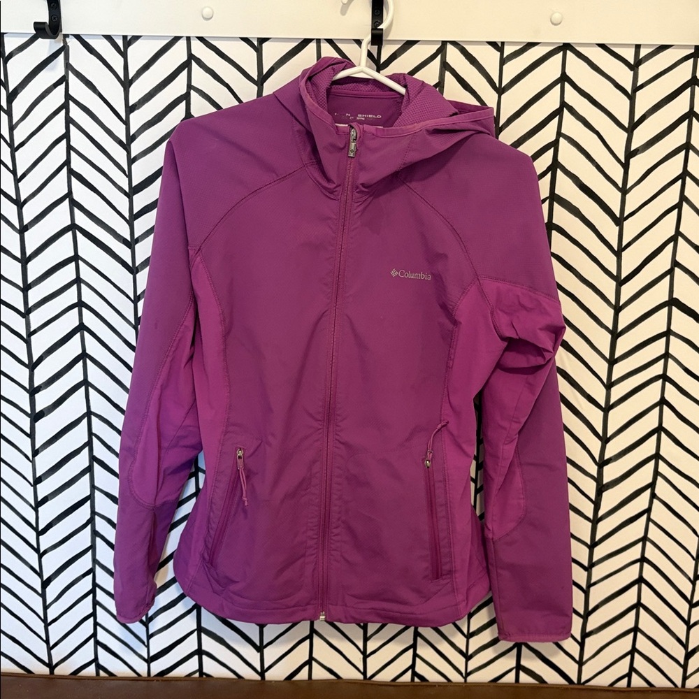 Columbia Vibrant Purple Outdoor Jacket